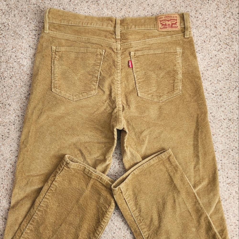 Levi's corduroy straight leg jeans